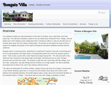 Tablet Screenshot of bougain-villa.com